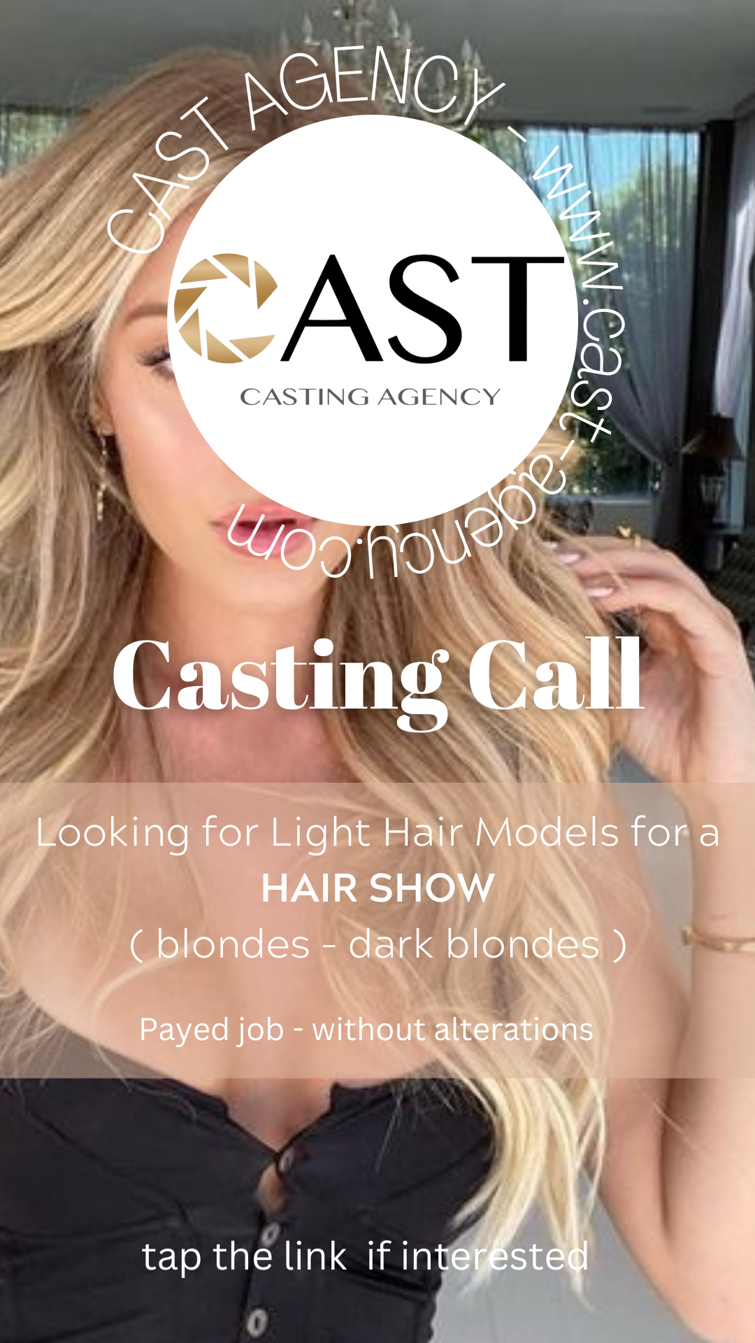 Casting Call – Blonde models – Cast Agency